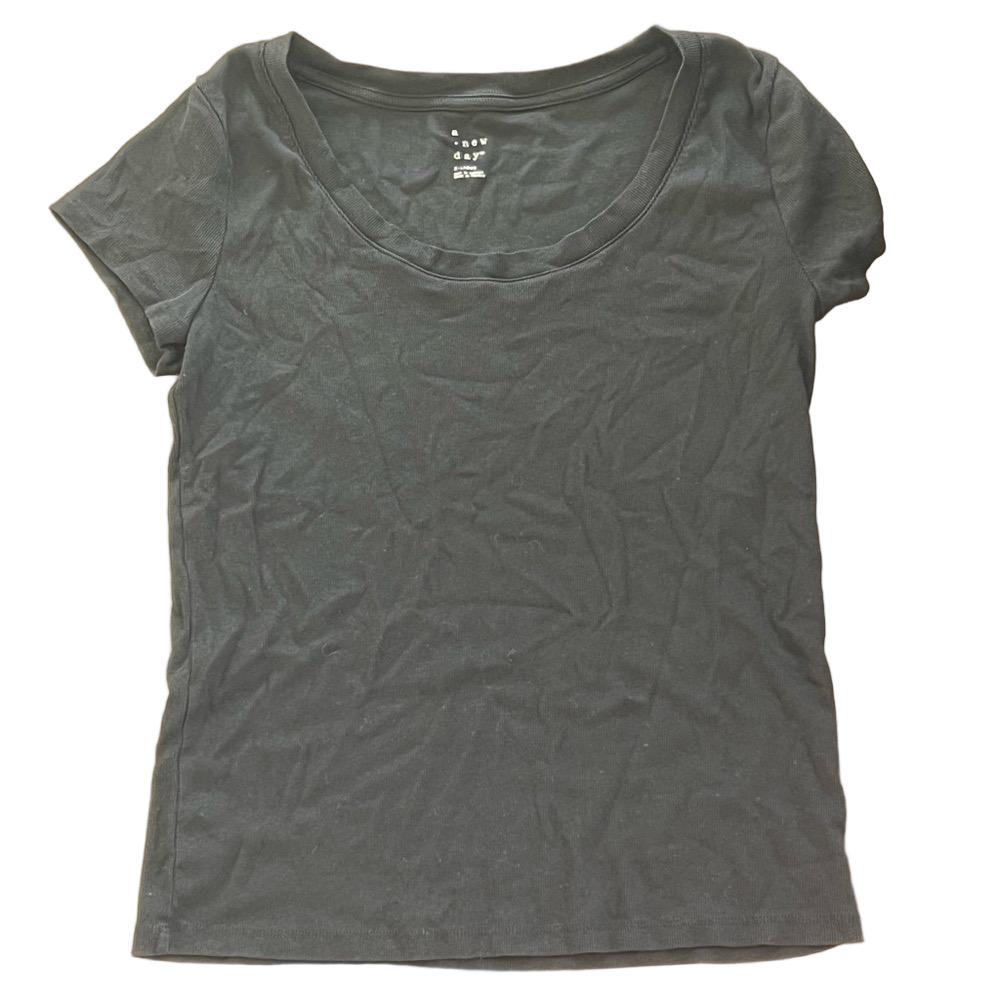 a new day Women’s Black Short Sleeve Tee